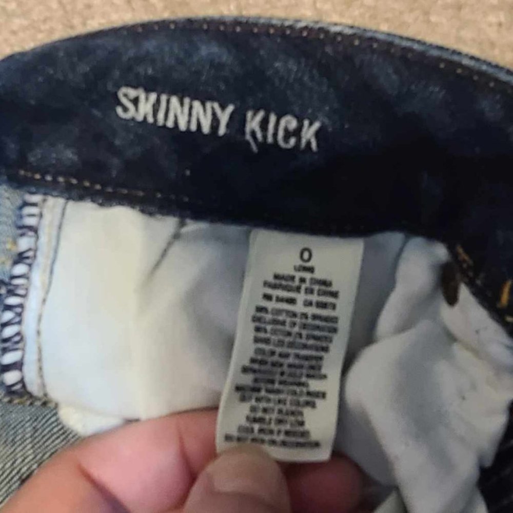 American Eagle Stretch Skinny Kick Jean - Picture 4 of 4